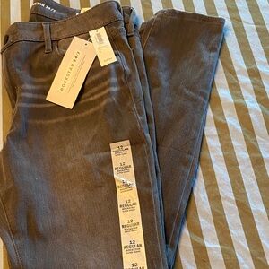 Womens old navy rockstar gray jeans